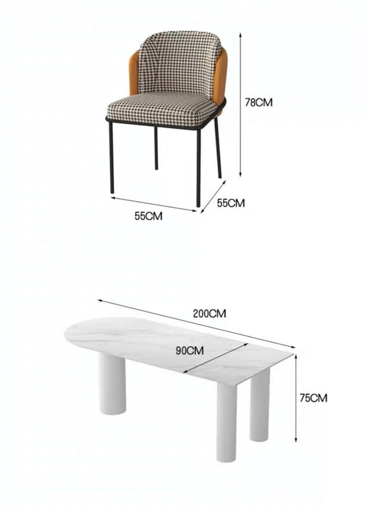 MINERALIS Modern Dining Table - Cassa Haus Singapore