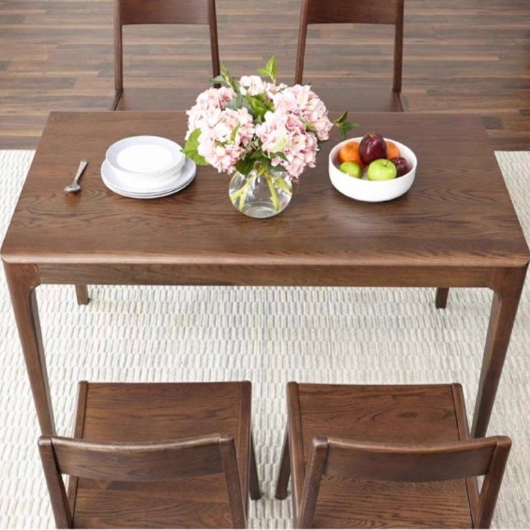 MACK Japandi Oak Wood Dining Table & Chairs - Radical Homes Singapore