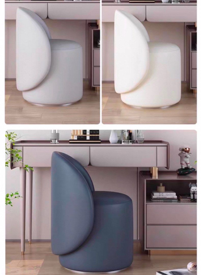 ACLAJ Modern Vanity Stool - Radical Homes Singapore