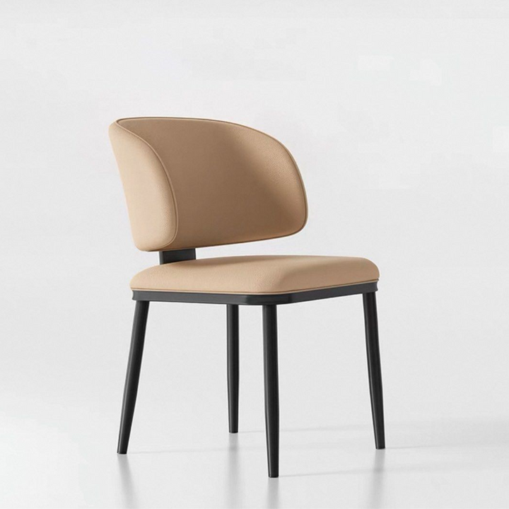 GEOS Modern Scratch Proof Leather Dining Chair - Radical Homes Singapore