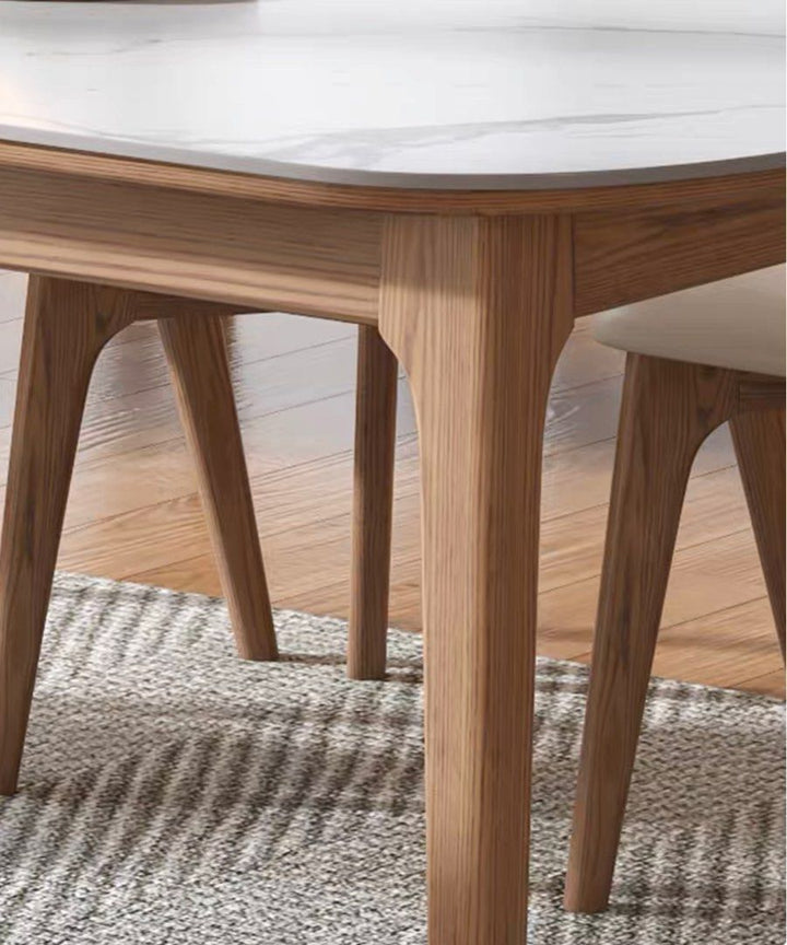 ZOREVIA Sintered Stone Dining Table & Chairs - Cassa Haus Singapore
