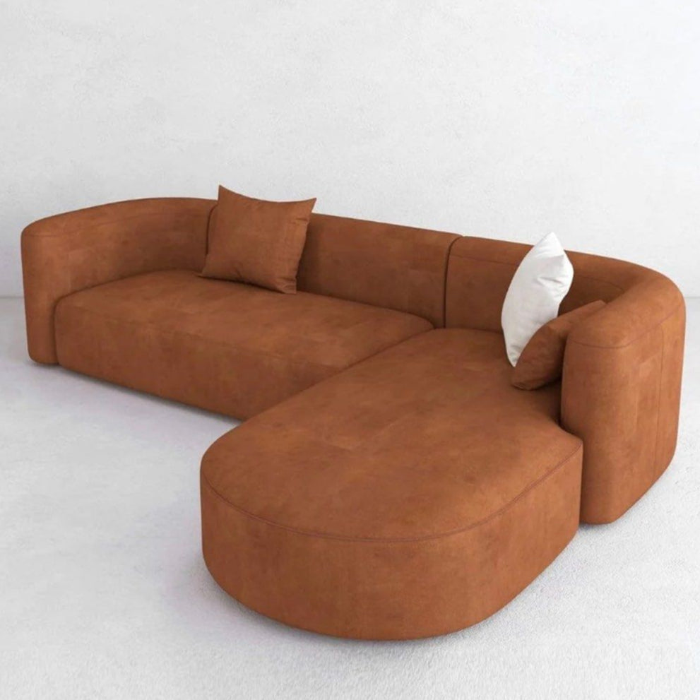 DAMPTON Modern Curve Sofa - Radical Homes Singapore
