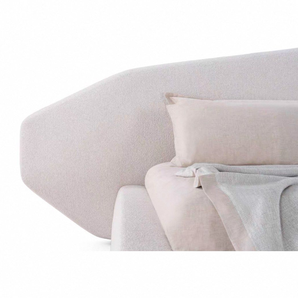 JERAE Modern Fabric Bedframe - Radical Homes Singapore