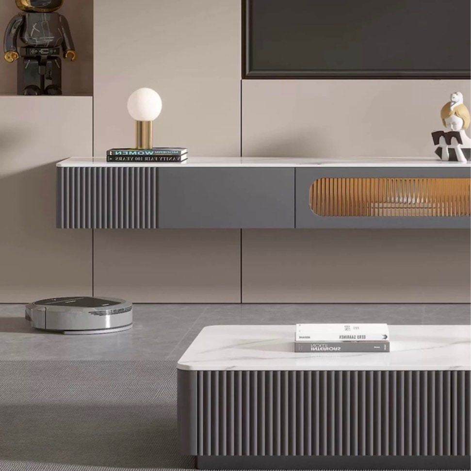 CASY Modern Floating TV Console - Radical Homes Singapore