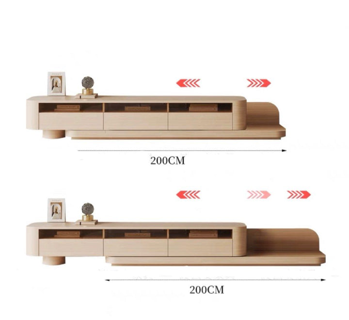 RONDI Japandi Extendable Console Table - Radical Homes Singapore