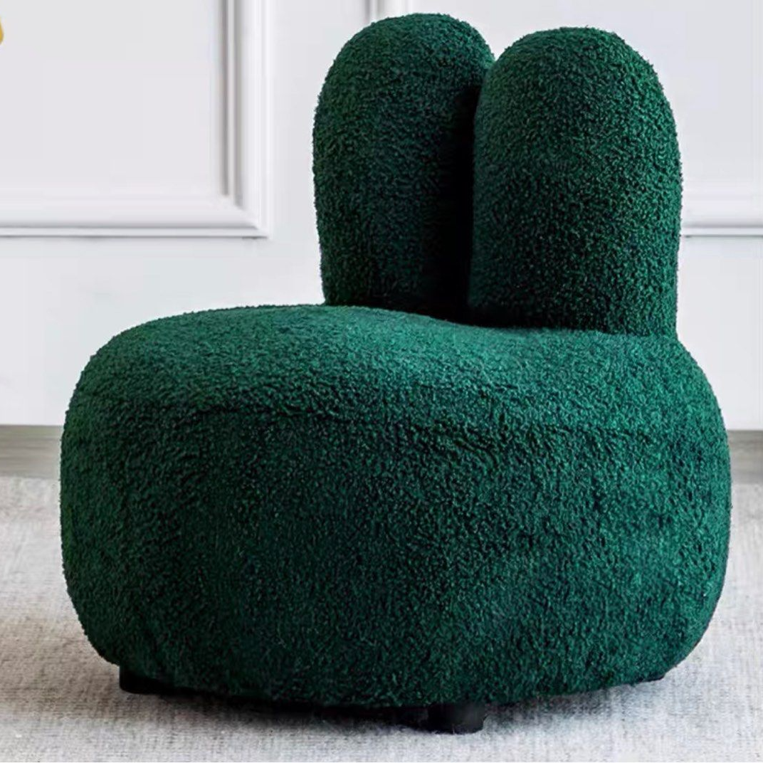 JOANNA Modern Boucle Lounge Chair - Radical Homes Singapore
