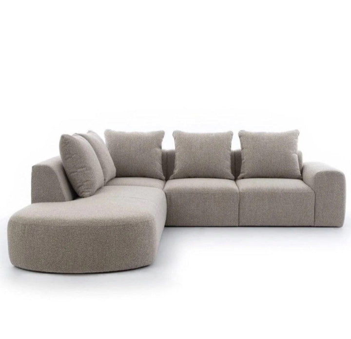 CHARA Modern Boucle Sectional Sofa - Radical Homes Singapore
