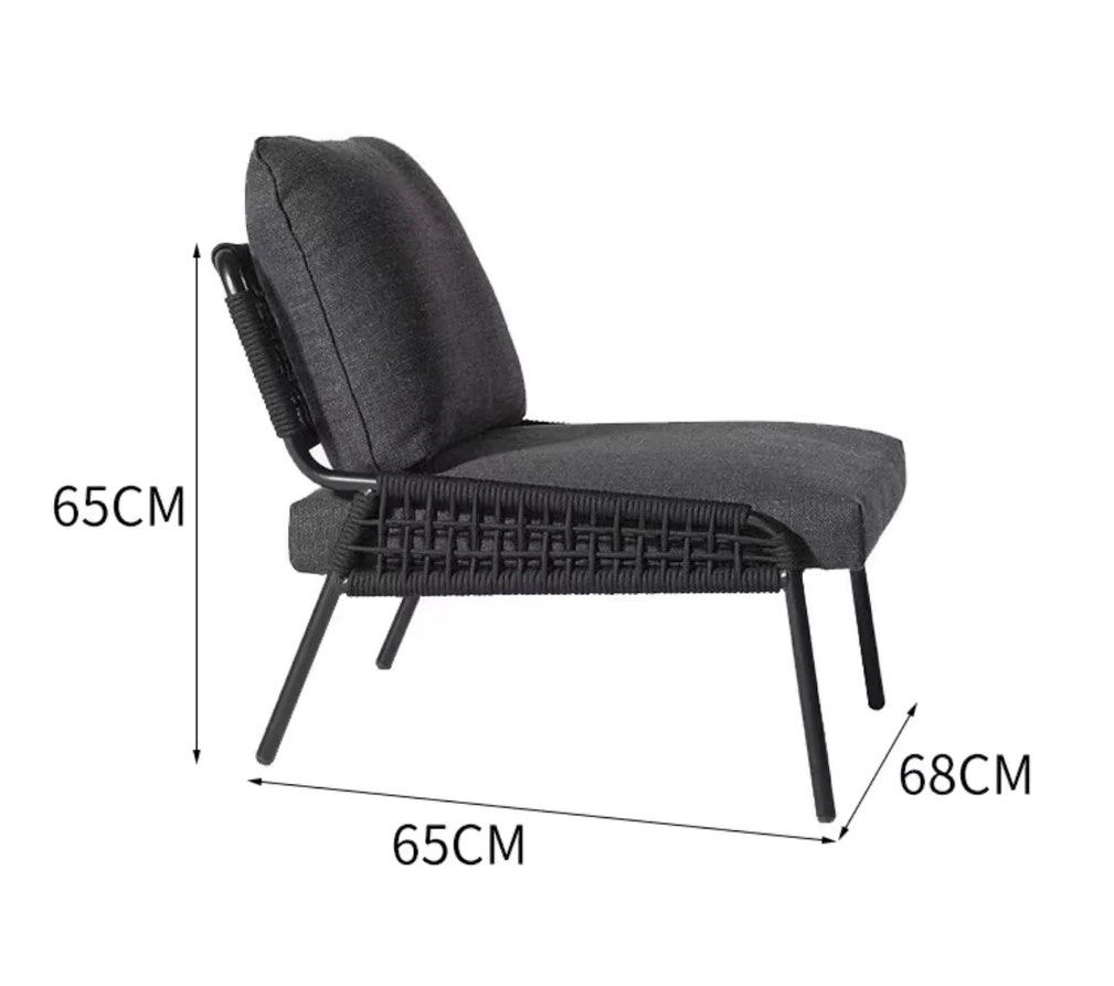 KENNY Wood Outdoor Lounge Chair ex - Radical Homes Singapore
