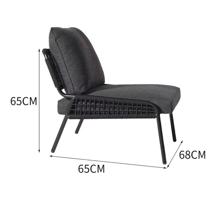 KENNY Wood Outdoor Lounge Chair ex - Radical Homes Singapore