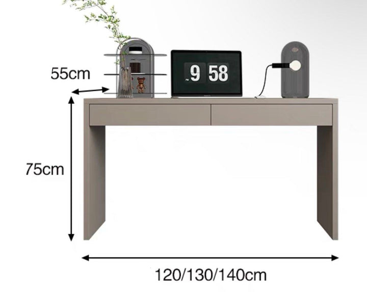 STANLEY Modern Solid Wood Study Table - Radical Homes Singapore