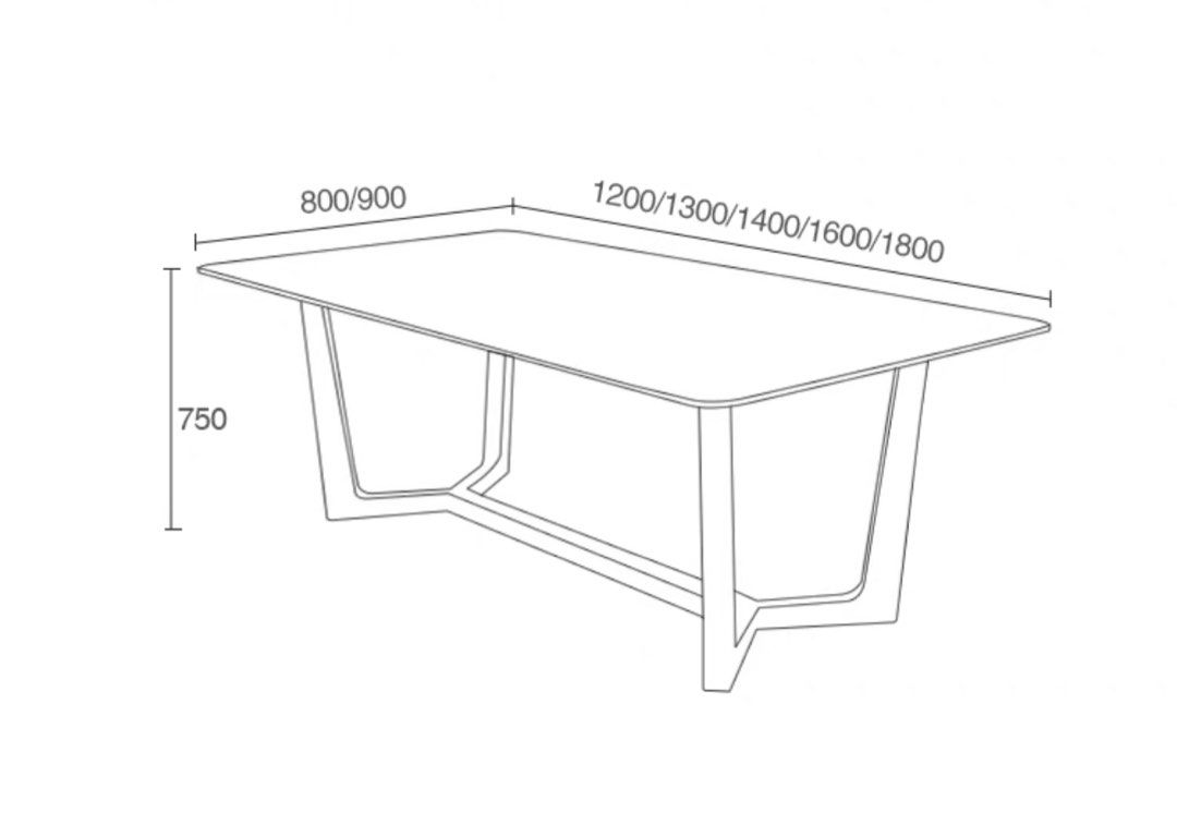 EDDY Modern Marble Dining Table - Radical Homes Singapore