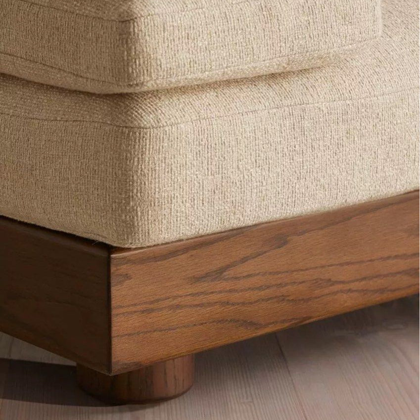 TRIUM Modern Textured Linen Sofa - Radical Homes Singapore