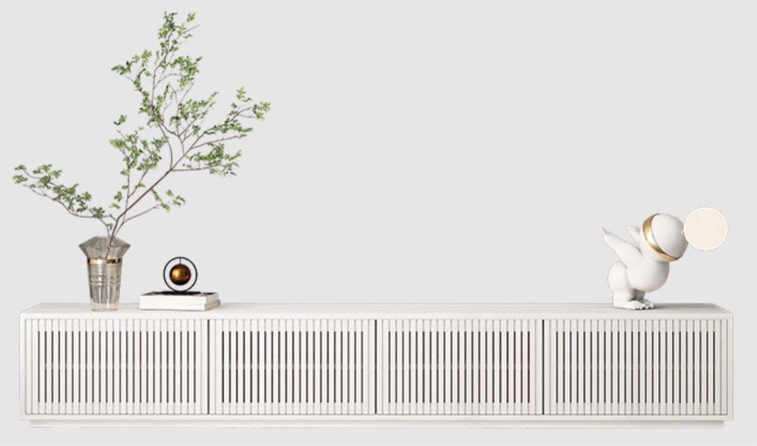 CESTER Japandi Solid Wood TV Console - Radical Homes Singapore