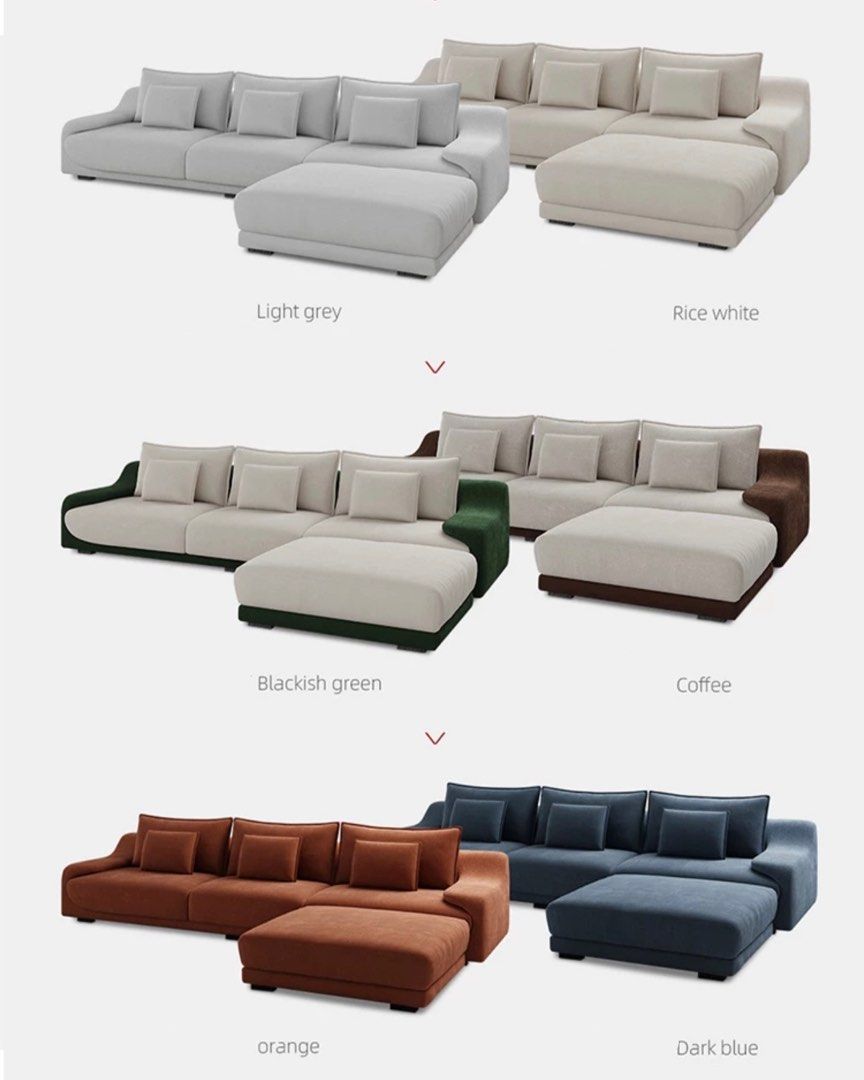SOLANTRA Modern Fabric Sofa - Radical Homes Singapore