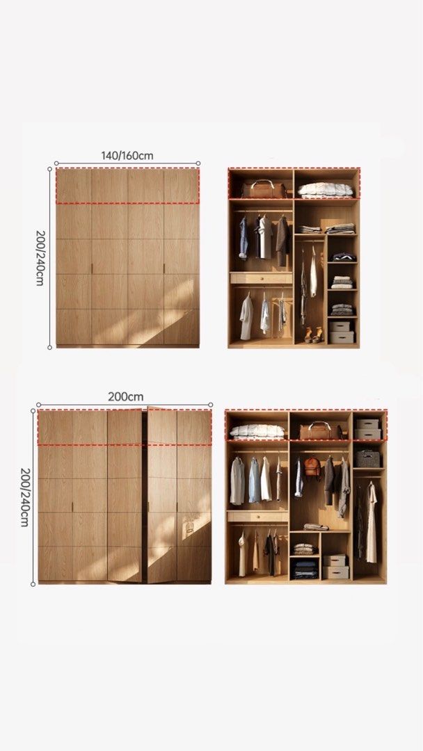 CLAUDE Japandi Wardrobe - Radical Homes Singapore