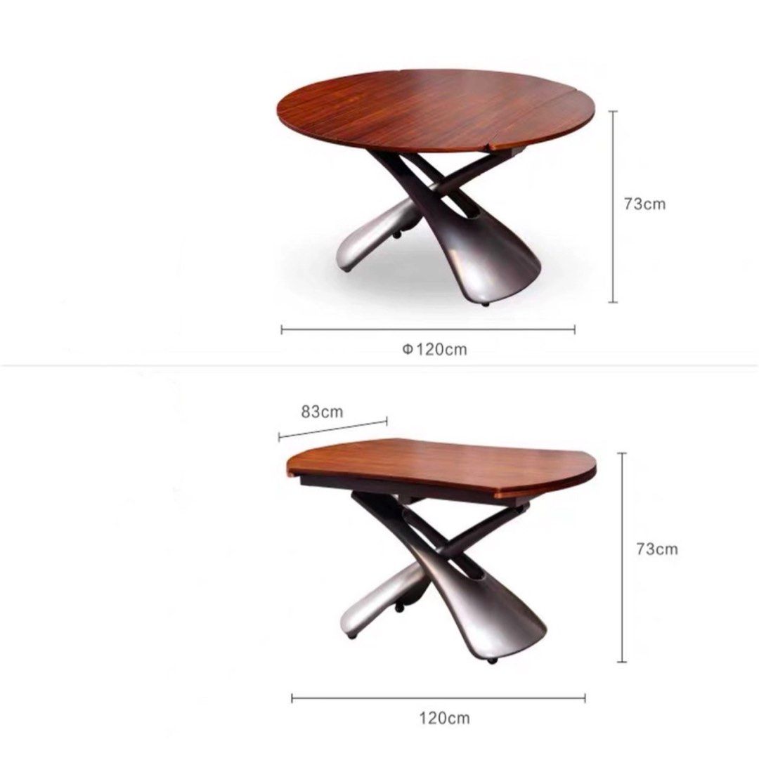 VELMONT Modern Extendable Coffee & Dining Table - Cassa Haus Singapore