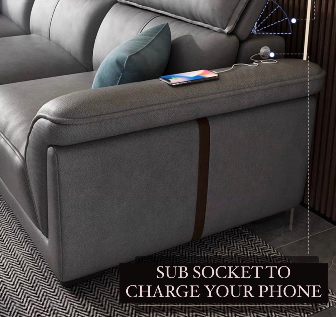 YELDRIC Modern Fabric Sofa - Cassa Haus Singapore