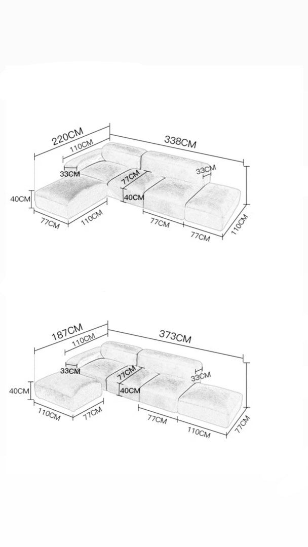 ELANTRA Modern Velvet Sofa - Radical Homes Singapore