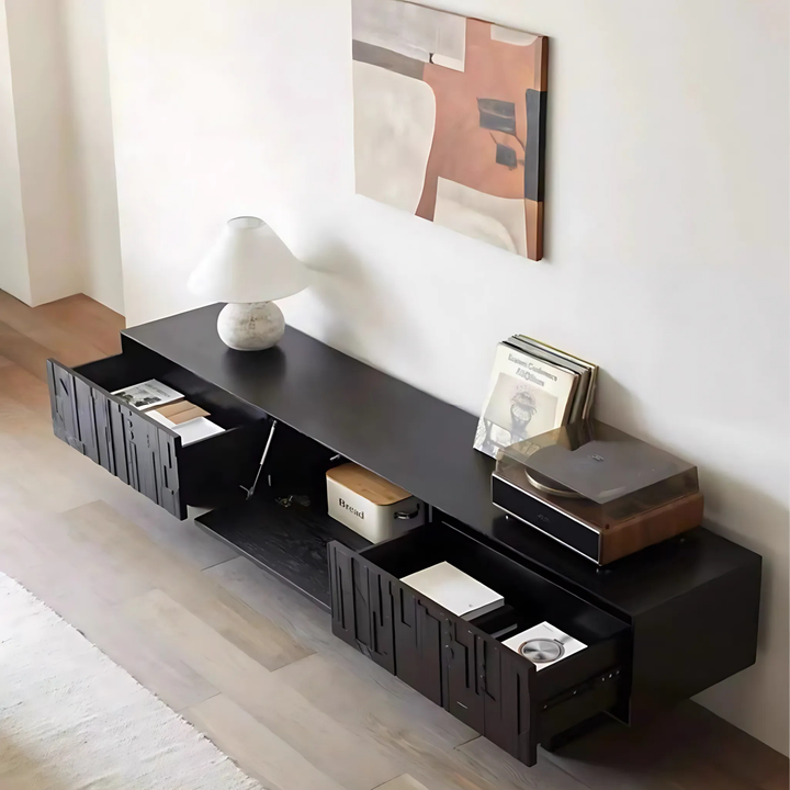 PREDAL Modern Solid Wood Tv Console - Radical Homes Singapore