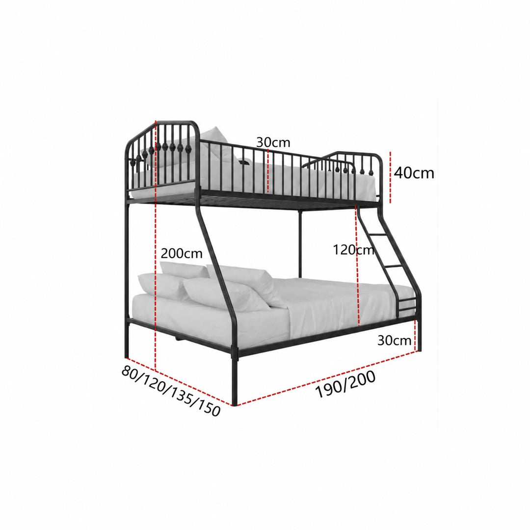 INO Modern Double Decker Bedframe - Cassa Haus Singapore