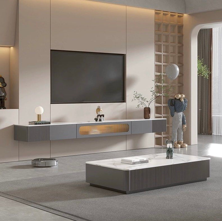 CASY Modern Floating TV Console - Radical Homes Singapore