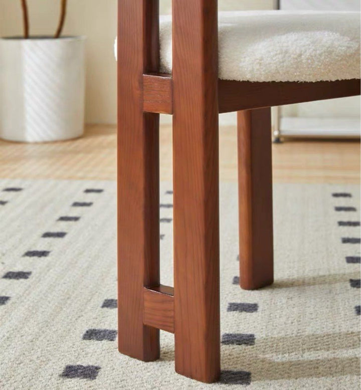 DON Mid-Century Boucle Dining Chair - Radical Homes Singapore