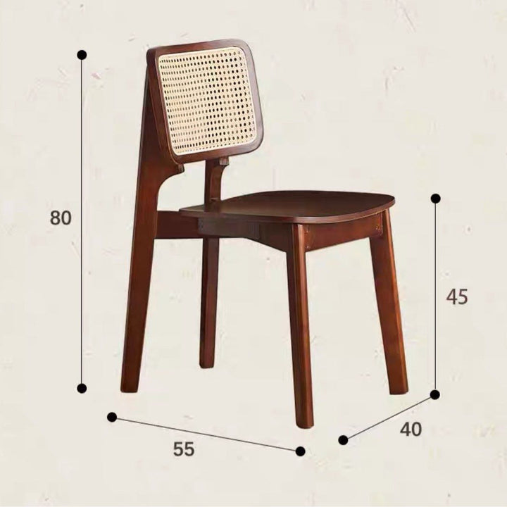 FORMA Modern Solid Wood Dining Chair - Radical Homes Singapore