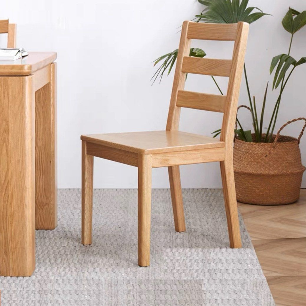 MACK Japandi Oak Wood Dining Table & Chairs - Radical Homes Singapore
