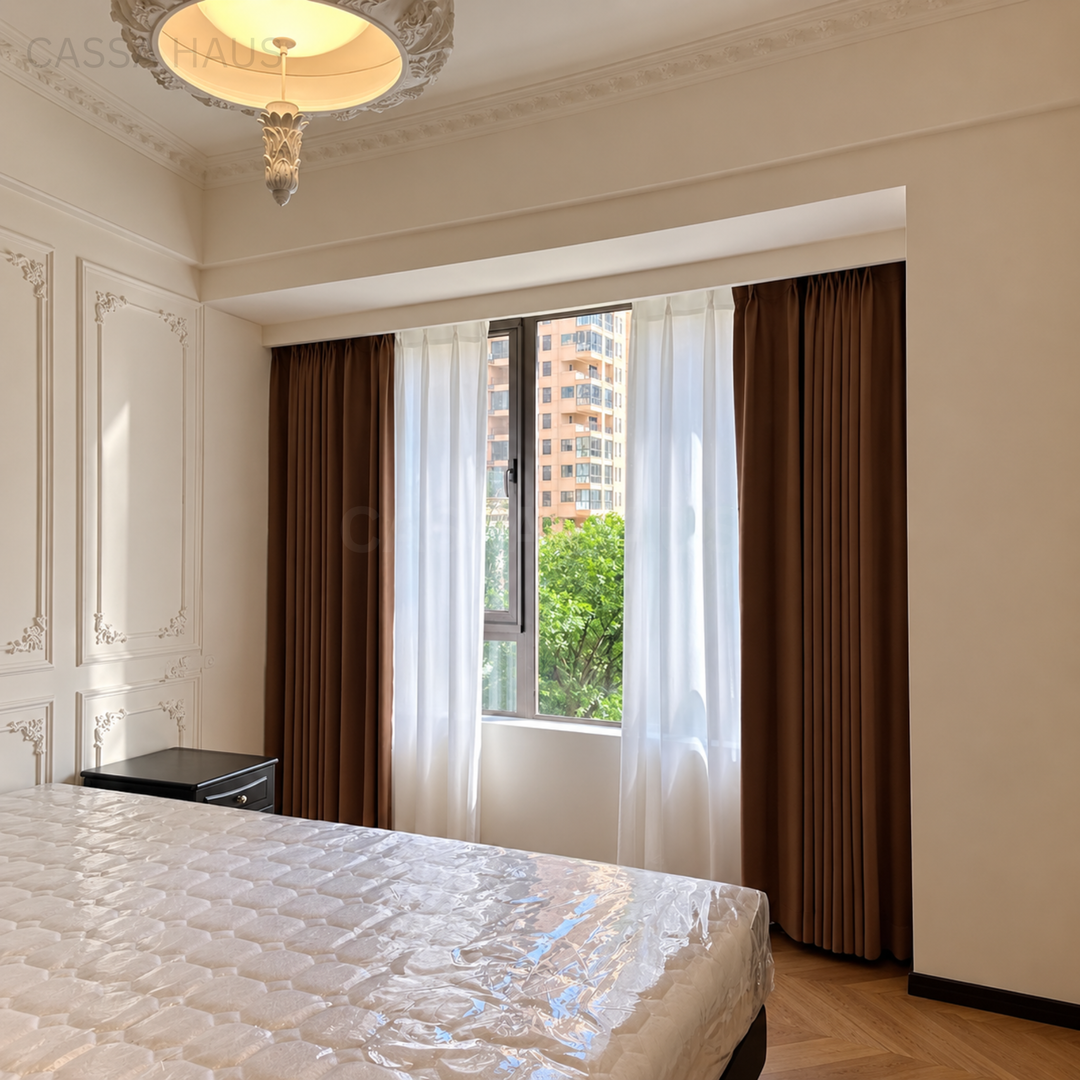 Premium Light Blocking & Antibacterial Curtains