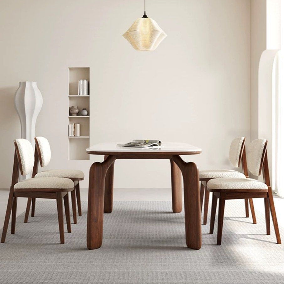 UJO Modern Boucle Dining Chair - Radical Homes Singapore