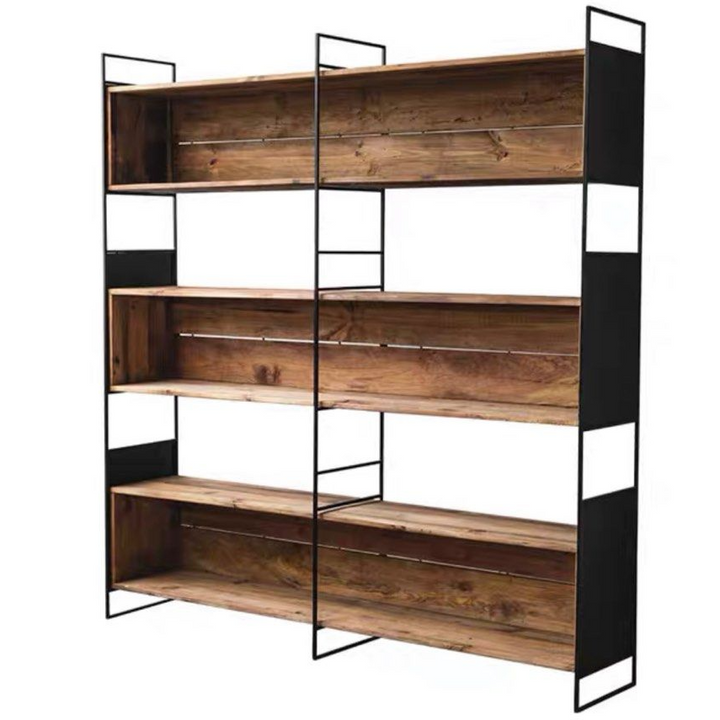 TADEU Modern Solid Wood Display Shelf - Radical Homes Singapore