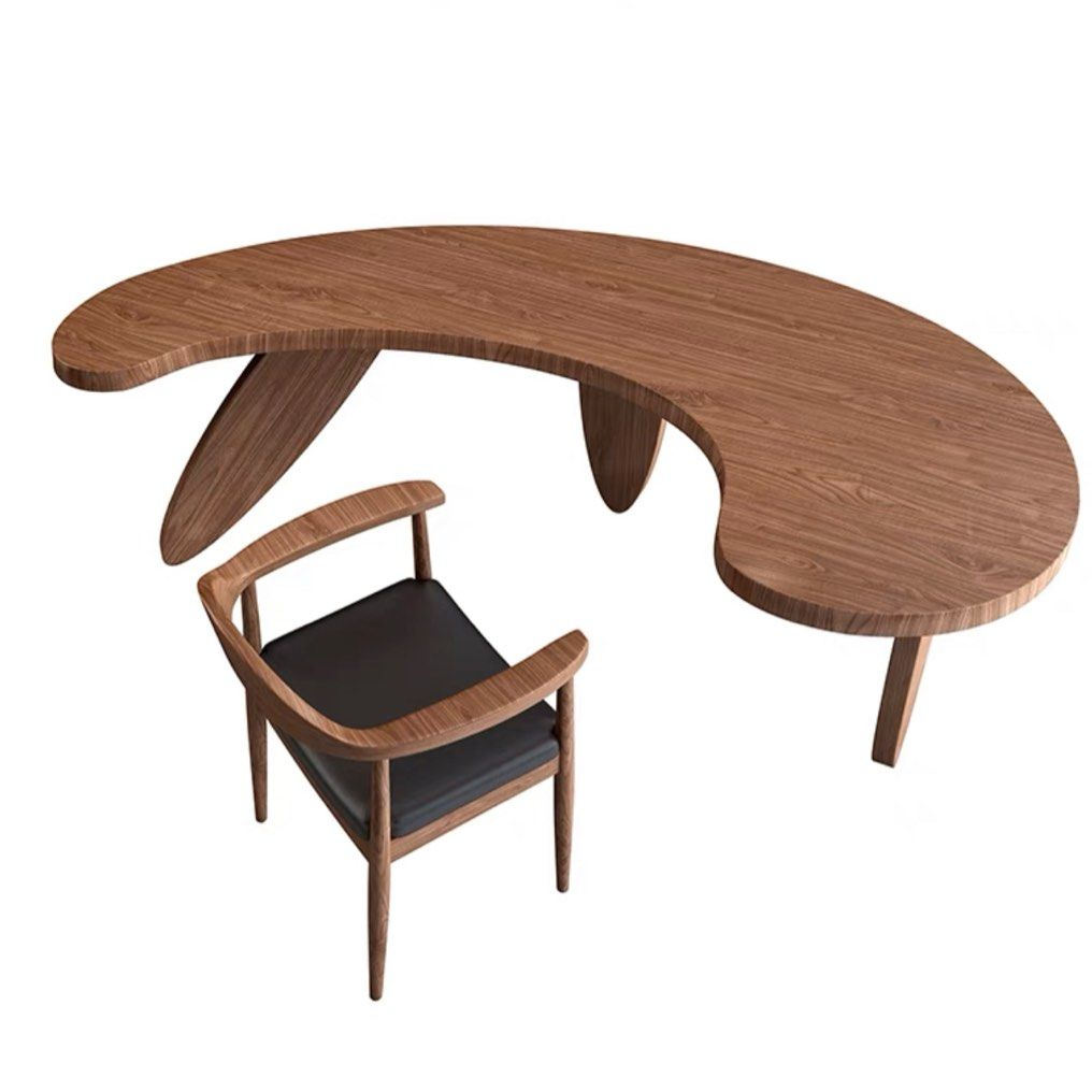 EVANDER Modern Wood Work Desk - Cassa Haus Singapore