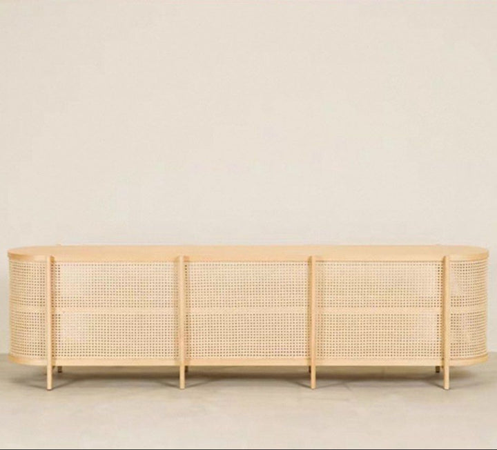 RIVECA Rustic Rattan Console - Radical Homes Singapore