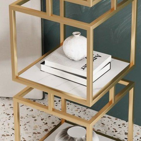 LANDE Modern Display Shelf - Radical Homes Singapore