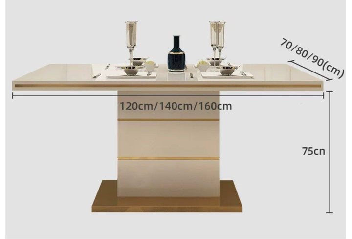 FISCHER Royal Dining Table - Radical Homes Singapore