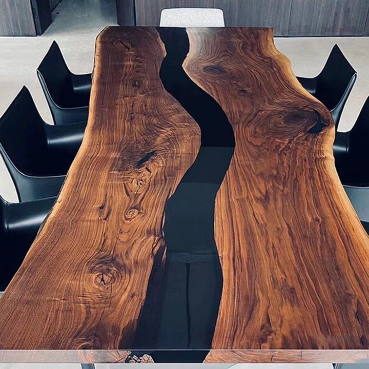 Modern Epoxy Dining Table Customisation - Radical Homes Singapore