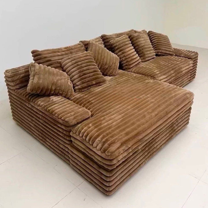 BRIORA Scandinavian Modular Fabric Sofa