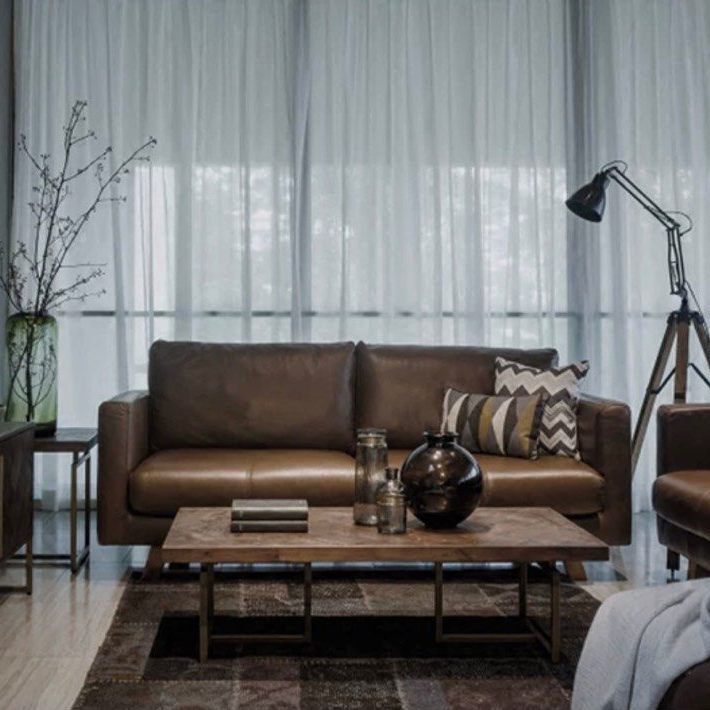 CHEVRON Herringbone Solid Wood Coffee Table - Cassa Haus Singapore