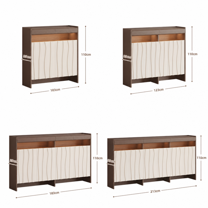 SCULPT Modern Shoe Cabinet