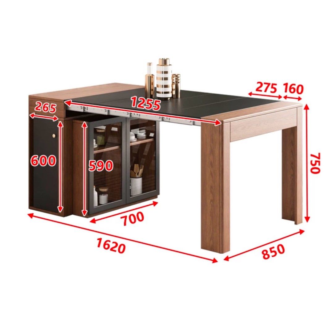 ADAPTA Modern Extendable Dining Table