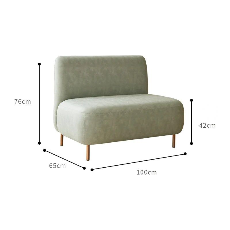 GUNIVIERE Armless Loveseat - Radical Homes Singapore