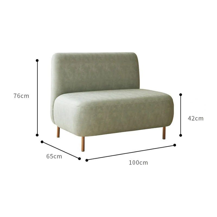 GUNIVIERE Armless Loveseat - Radical Homes Singapore