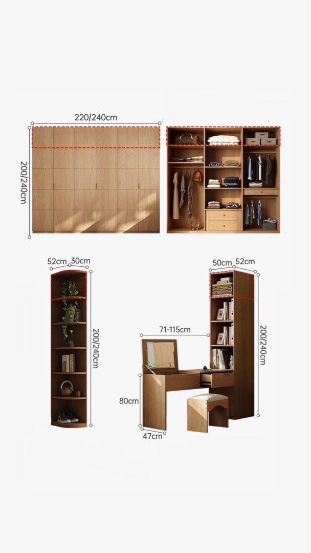 CLAUDE Japandi Wardrobe - Radical Homes Singapore