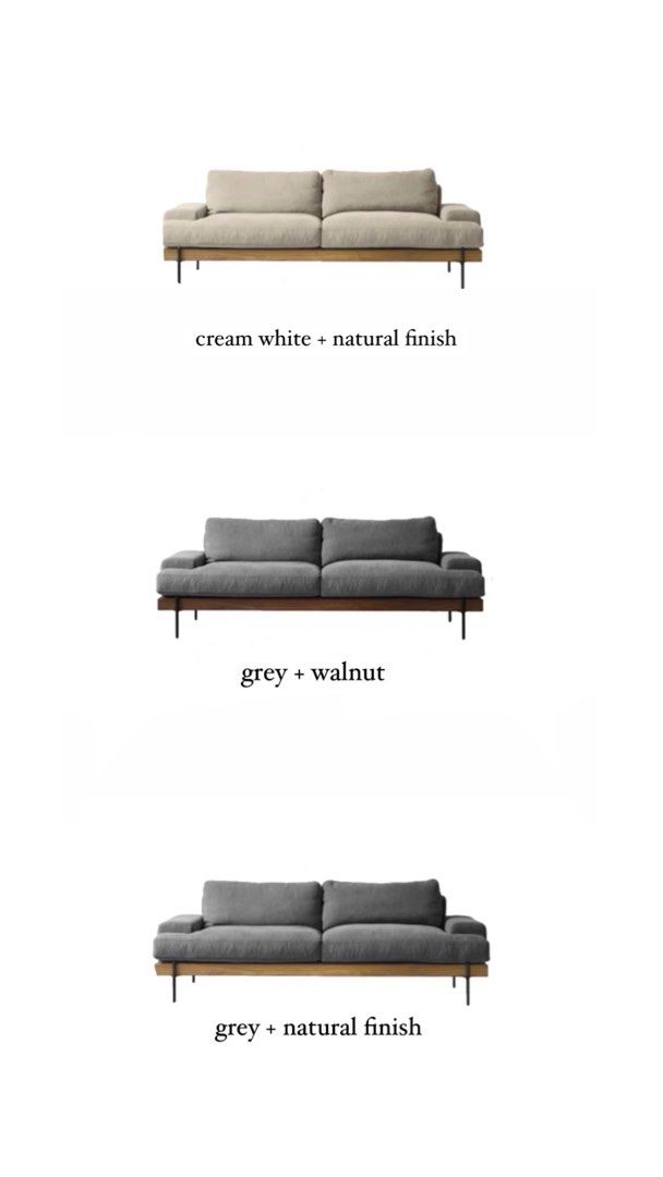 AVERRA Modern Fabric Sofa - Radical Homes Singapore