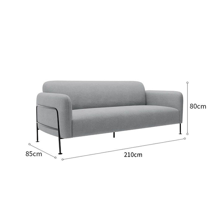 VANDELLIA Round Arm Sofa - Radical Homes Singapore