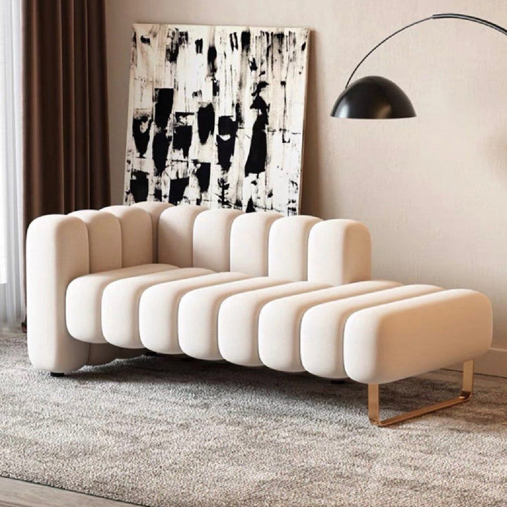 VELARQUE Modern Velvet Ottoman (INSTOCK)