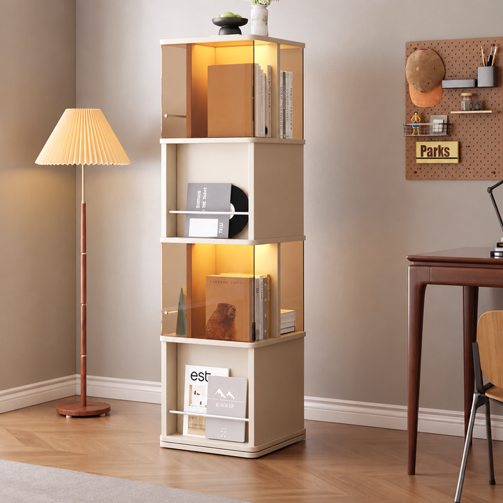 CELESTIA Modern Rotating Bookshelves - Cassa Haus Singapore