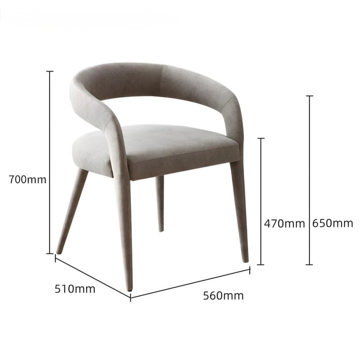 BELLAMONT Modern Velvet Dining Chair