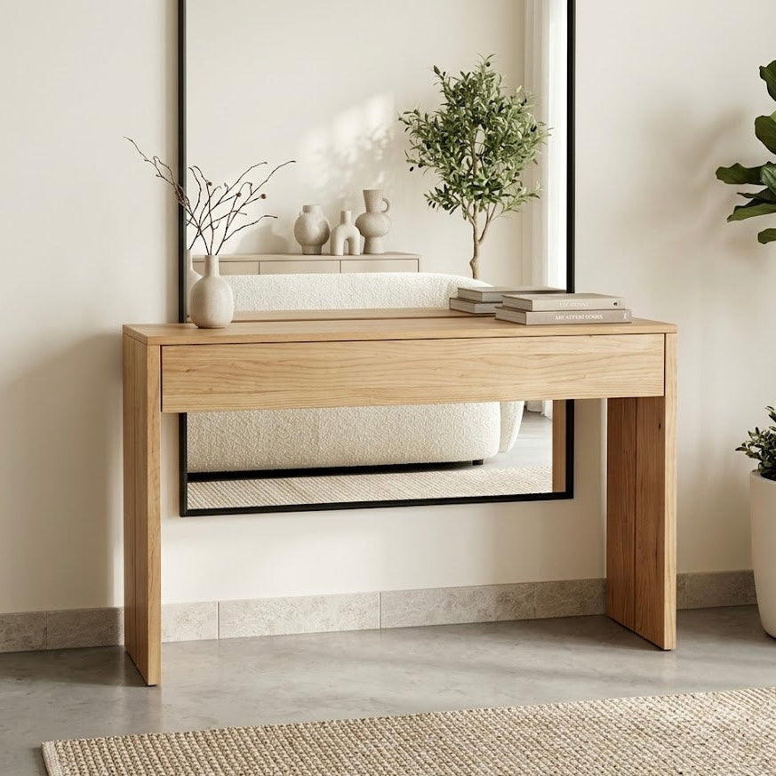 OAKRIVEN Solid Oak Wood Console Table (INSTOCK)