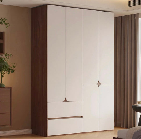 BROQEN Modern Solid Wood Wardrobe (INSTOCK) - Cassa Haus Singapore